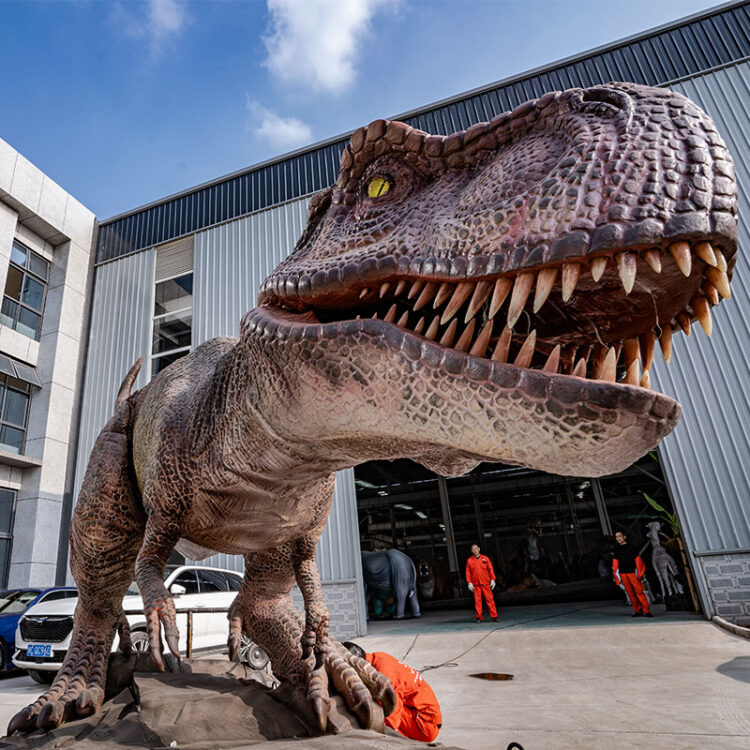 animatronic-trex